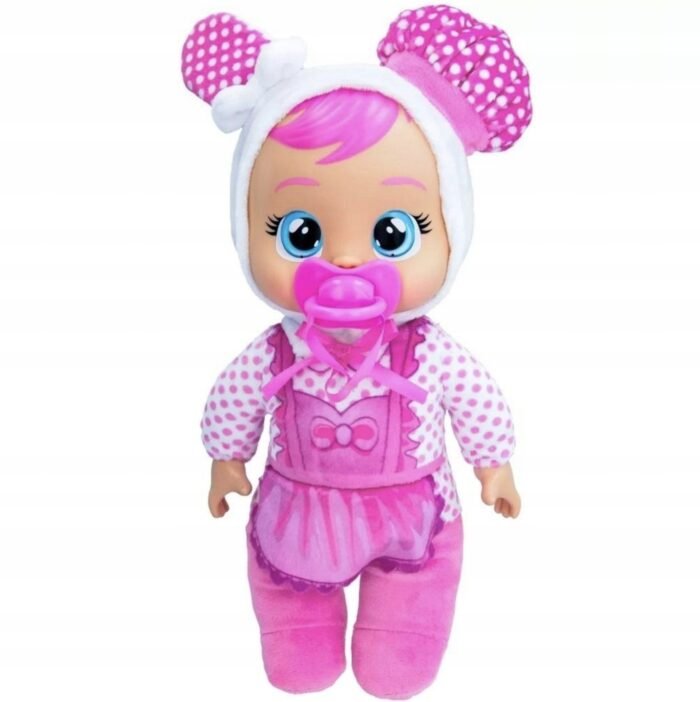 Cry Babies Tiny Cuddles Інтерактивна м'яка лялька Плакса мала Тіна IMC Toys IMC911529 - Зображення 1