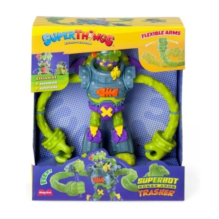 Игровой набор SUPERTHINGS S – СУПЕРБОТ ТРЕШЕР (робот, казум-кид, фигурка) - Зображення 3