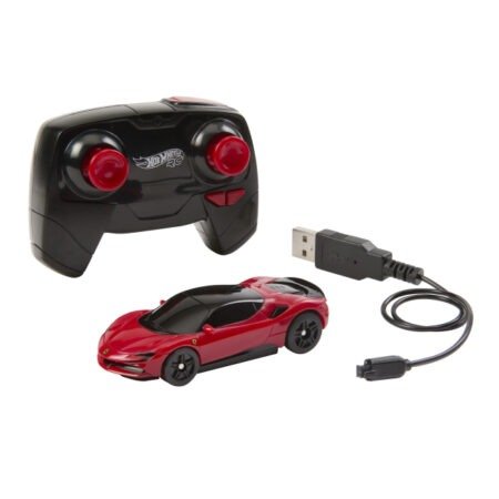 Машинка Hot Wheels Феррарі SF90 1:64 на пульті управління для Треку Hot Wheels JGD09 - Зображення 3