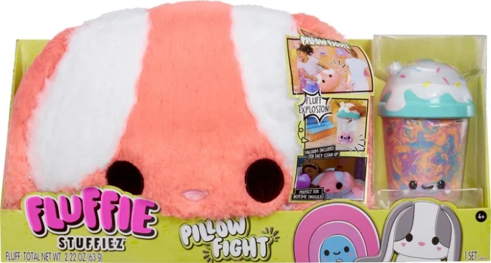 3 М'яка іграшка Fluffie Stuffiez Pillow Fight Bunny plush 512943 512967 - Зображення 1