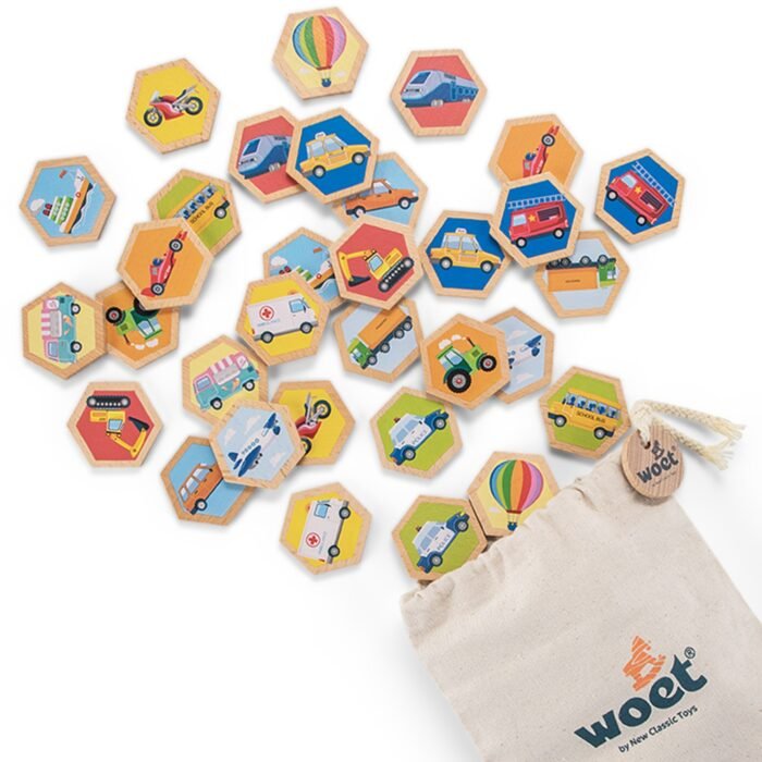 New Classic Toys Гра розвиваюча Пам'ять - Транспорт - Зображення 1