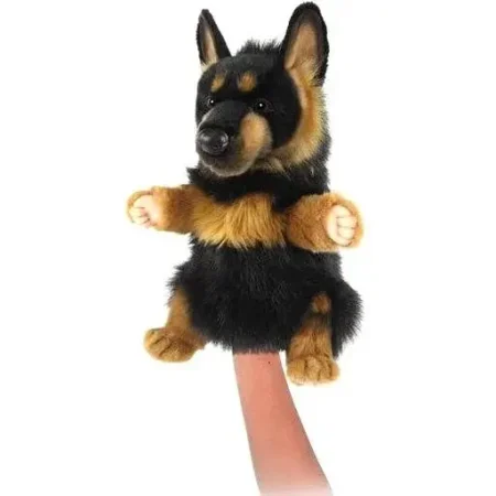 Hansa: М'яка іграшка Німецька вівчарка, серія Puppet висота 33 см - Зображення 2