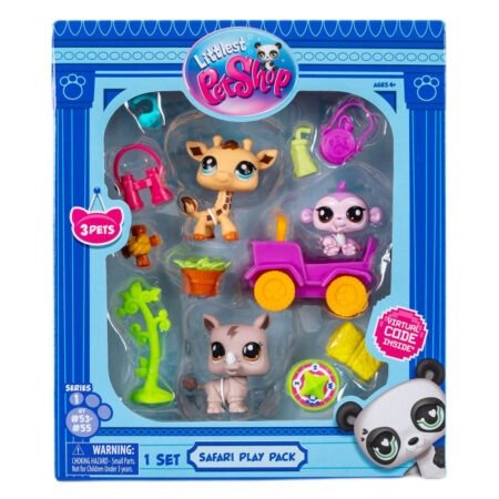 Ігровий набір LITTLEST PET SHOP – САФАРІ (3 фігурки, аксес.) - Зображення 2