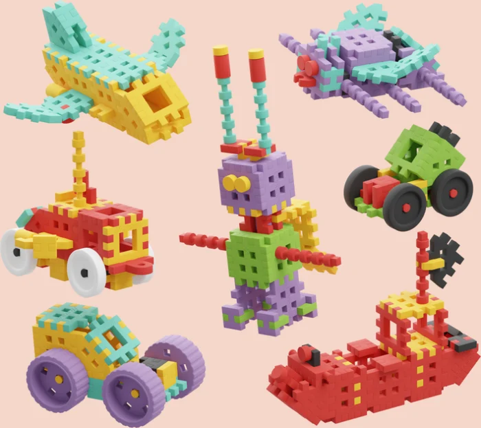 Міні-вафельні блоки Marioinex Majster 200 шт - Зображення 2