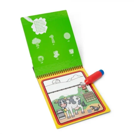 Melissa & Doug. Water WOW: Водна розмальовка з ручкою «Ферма» - Зображення 2