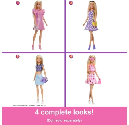 Ігровий набір Barbie Dream Closet з одягом та аксесуарами - Зображення 5