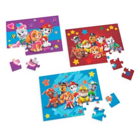 Пазл дерев’яний 3 в 1 «Цуценячий патруль» (21см   28см) - Зображення 2