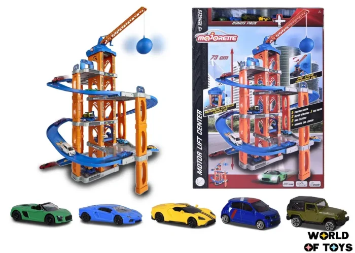 Ігровий набір гараж Majorette 5 рівнів - Зображення 1