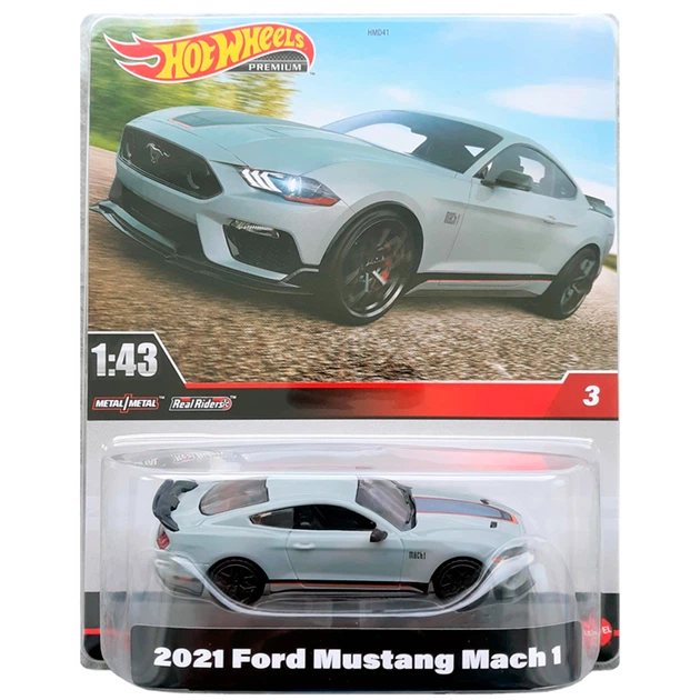 6 Базова машинка Hot Wheels Premium 2021 Ford Mustang Mach HMD41 - Зображення 1