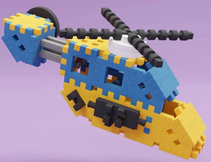 МІНІ-КОНСТРУКТОР ВАФЕЛЬНІ БЛОКИ ЕКСПЕРТ 141 ШТ - Зображення 3