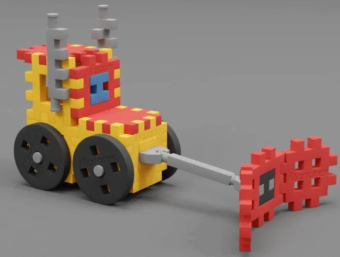 МІНІ-КОНСТРУКТОР ВАФЕЛЬНІ БЛОКИ ЕКСПЕРТ 141 ШТ - Зображення 4