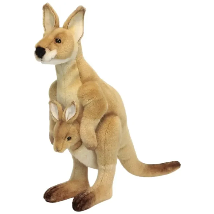 Hansa: М'яка іграшка Кенгуру, висота 38см - Зображення 1