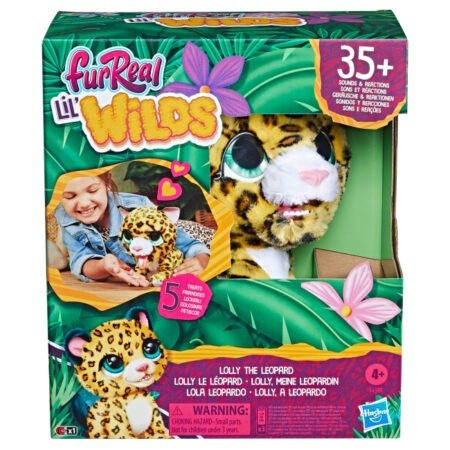 Інтерактивна м'яка іграшка Hasbro FurReal Friends Леопард Лоллі (F4394)