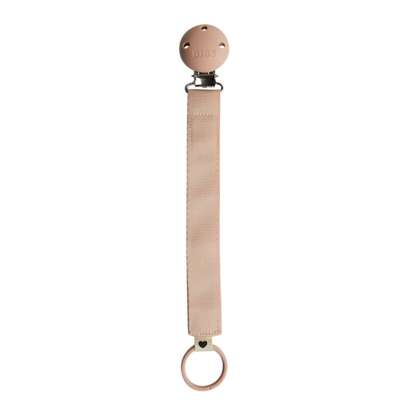 Тримач для соски 9409244 BIBS Pacifier Clip Ribbon Blush