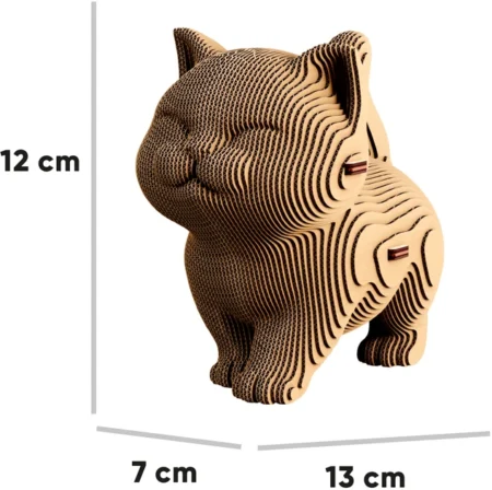 Картонний конструктор  Cartonic 3D Puzzle WALKING KITTEN - Зображення 2