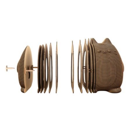 Картонний конструктор  Cartonic 3D Puzzle CUTE CAT MONEY BANK - Зображення 2