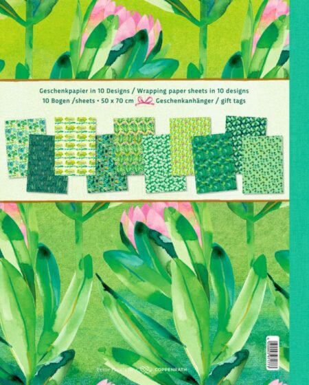Книга з пакувальним папером «Зелене» - Зображення 2