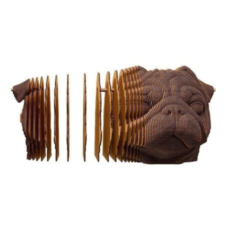 Картонний конструктор  Cartonic 3D Puzzle Pug - Зображення 2