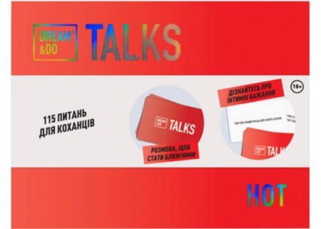 Настільна гра-розмова  Dream&Do Talks - Hot  (українська мова) - Зображення 2