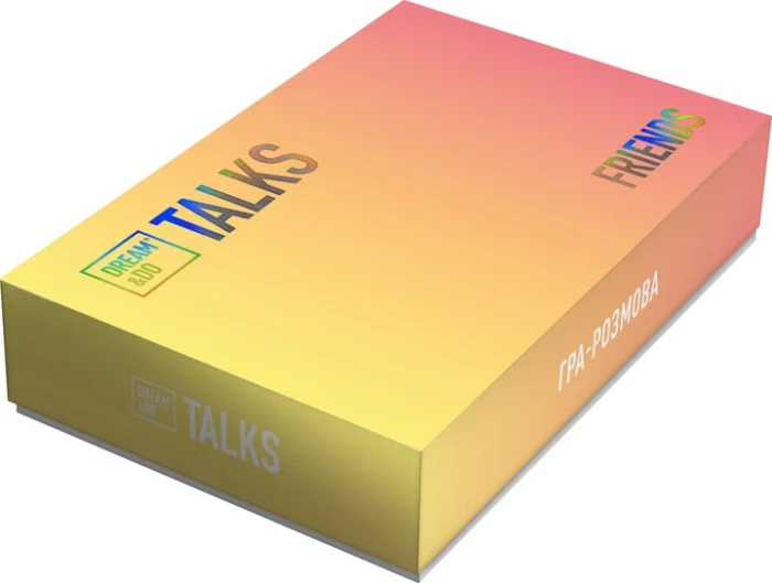 Настільна гра-розмова  Dream&Do Talks - Friends  (українська мова) - Зображення 1