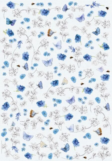 Книжка з подарунковим папером «Маржолян Бастін» Натур Пур блакитн - Зображення 4