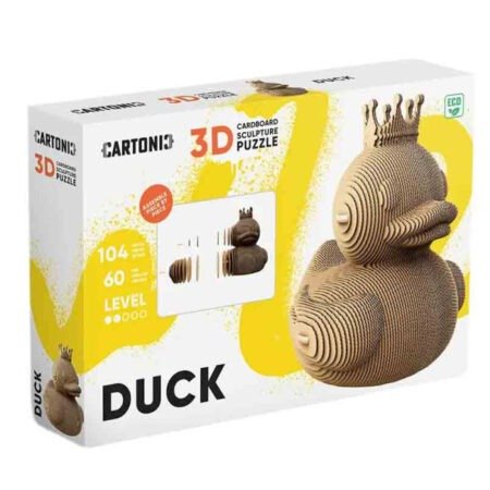 Картонний конструктор  Cartonic 3D Puzzle DUCK - Зображення 2