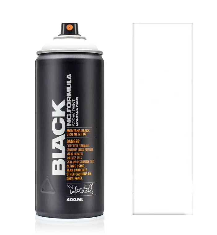 4 Фарба Montana BLK9100 Білосніжний (Snow White) 400 мл - Зображення 1