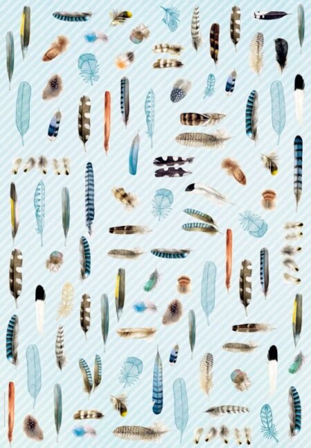 Книжка з подарунковим папером «Маржолян Бастін» Натур Пур блакитн - Зображення 5