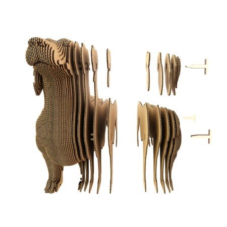 Картонний конструктор  Cartonic 3D Puzzle DACHSHUND - Зображення 2