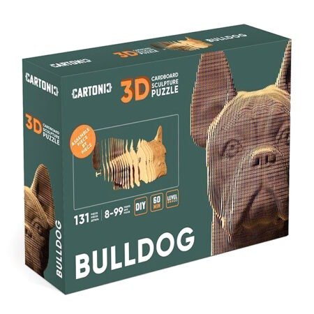 Картонний конструктор  Cartonic 3D Puzzle BULLDOG - Зображення 3