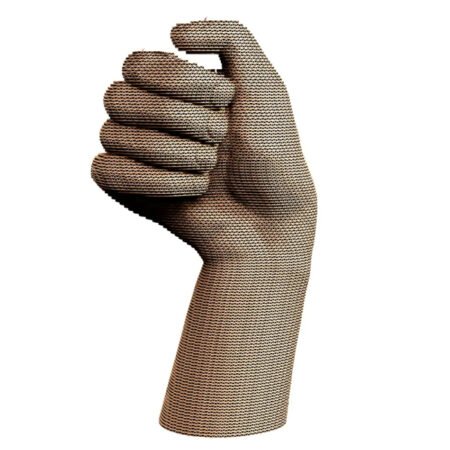 Картонний конструктор  Cartonic 3D Puzzle HAND VASE