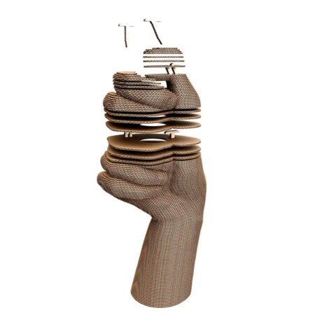 Картонний конструктор  Cartonic 3D Puzzle HAND VASE - Зображення 2