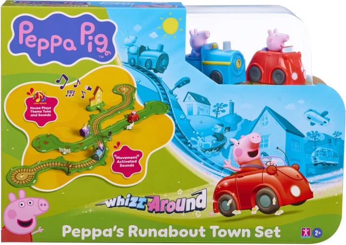 1 Ігровий набір з фігурками Місто свинки Пеппи ТМ Peppa Pig - Зображення 1