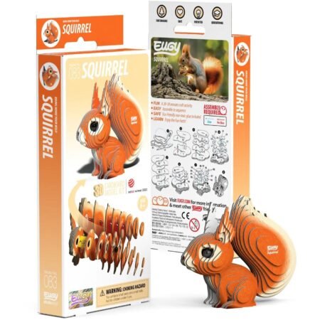 Збірна 3Д модель Зоопарк: Білка