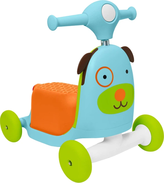 1 Самокат/толокар SKIP HOP 3 в 1 ceрія ZOO Собачка - Зображення 1