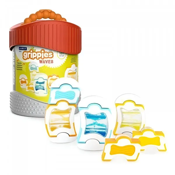 11 Конструктор Guidecraft Grippies Waves, 12 деталей (G8325) - Зображення 1