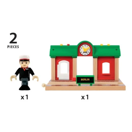 Залізнична станція BRIO зі звукозаписом (33578) - Зображення 6