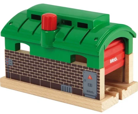 Депо BRIO з механічними дверима (33574) - Зображення 2