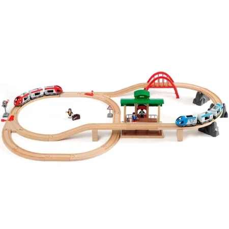 Дитяча залізниця BRIO дворівнева з вокзалом (33512) - Зображення 2