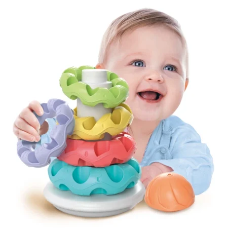 Іграшка-пірамідка Clementoni  Stacking Rings - Зображення 2