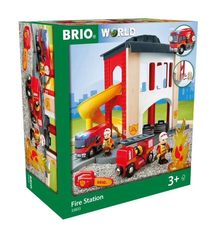 Ігровий набір BRIO Пожежна станція (33833)