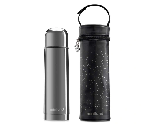 2 Термос для жидкостей серебро Deluxe Thermos Silver 500ML - Зображення 1