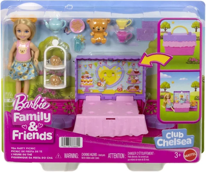 Набір Barbie з лялькою Челсі  Чайна вечірка - Зображення 3