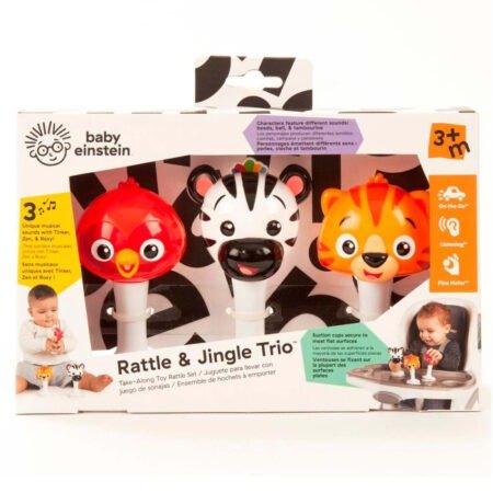 Іграшка до стільчика для годування  Rattle & Jingle Trio - Зображення 3