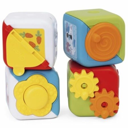 Іграшка розвиваюча 2 в 1  Мультисенсорні кубики Монтессорі - Зображення 3