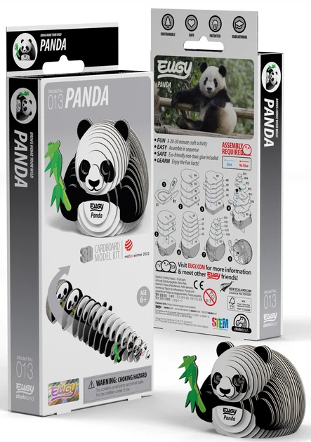 4 Збірна 3Д модель Зоопарк: Панда - Зображення 1