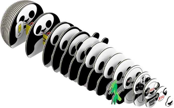 Збірна 3Д модель Зоопарк: Панда - Зображення 2