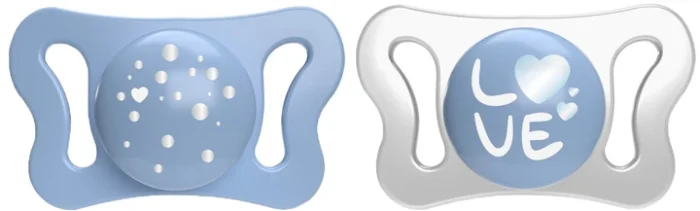 5 Пустушка Physioforma Micro силіконова від 0 до 2 місяців 2шт. (хлопчик) - Зображення 1