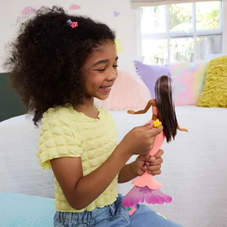Лялька-русалонька  Квіткова магія  серії  Фантастичний світ  Barbie — брюнетка - Зображення 6