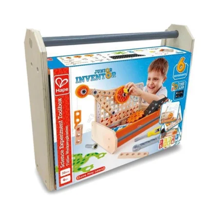 Конструктор Hape Junior Inventor Інструменти для експериментів 32 ел. (E3029) - Зображення 6